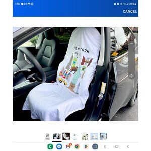 2 Piora New York Universal Car Seat Towels